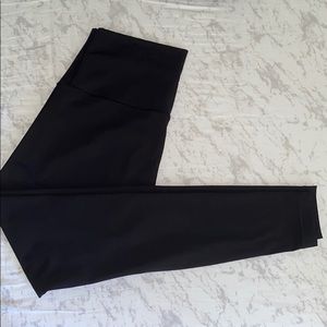 Black Lululemon high rise leggings